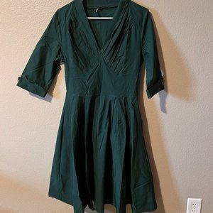 1950's Green Dress